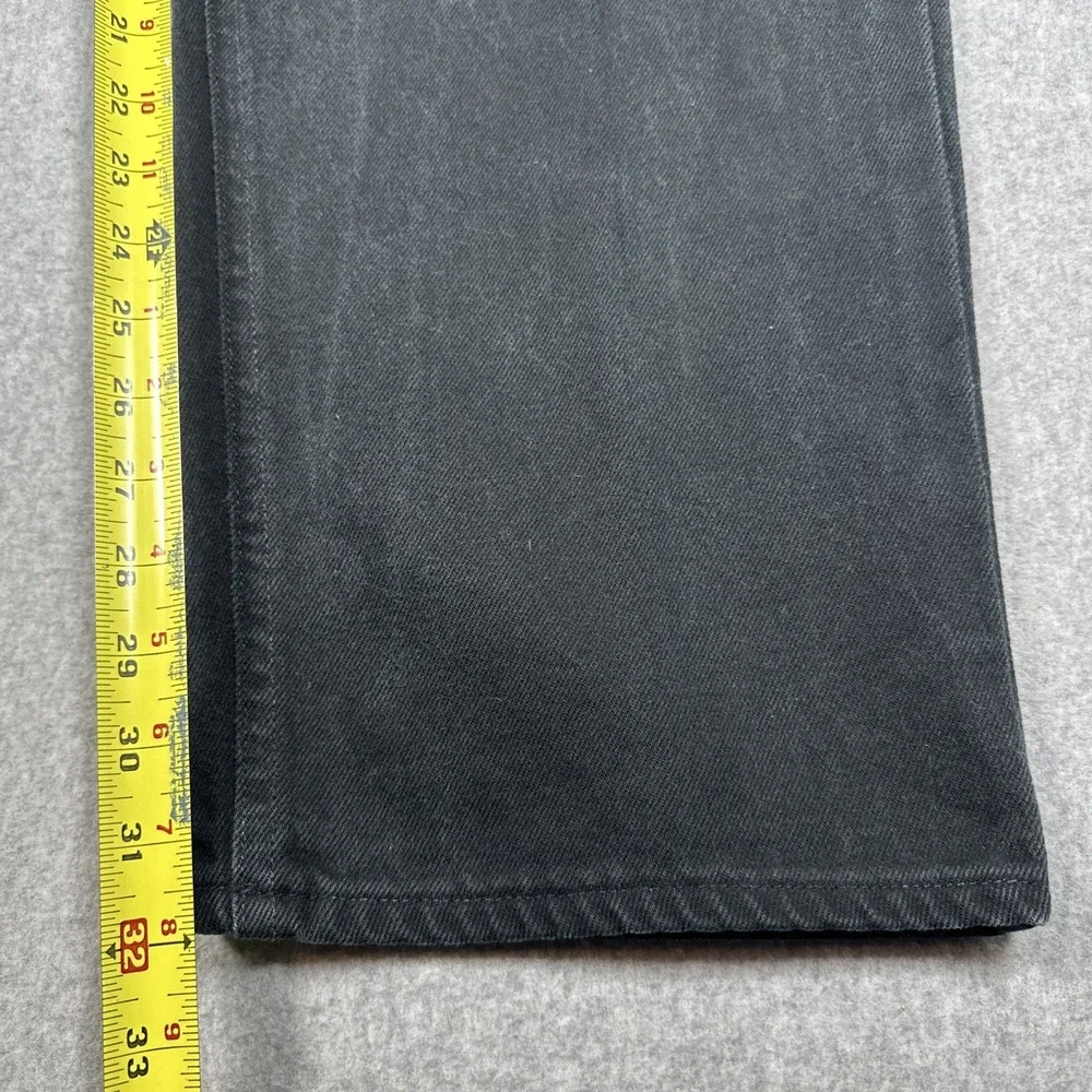 Vintage Carhartt B177 BLK Jeans Men's 44x32(42x32) Union Made in USA Black Denim